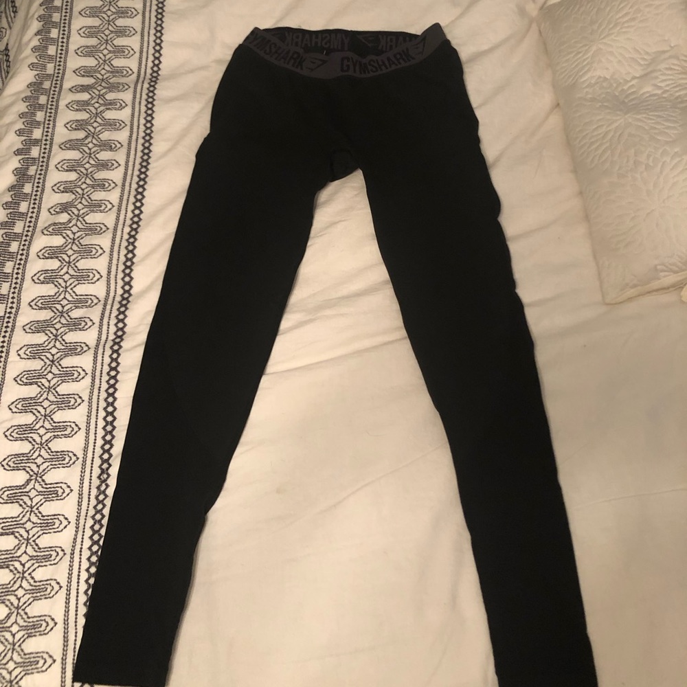 Gymshark flex leggings black/charcoal